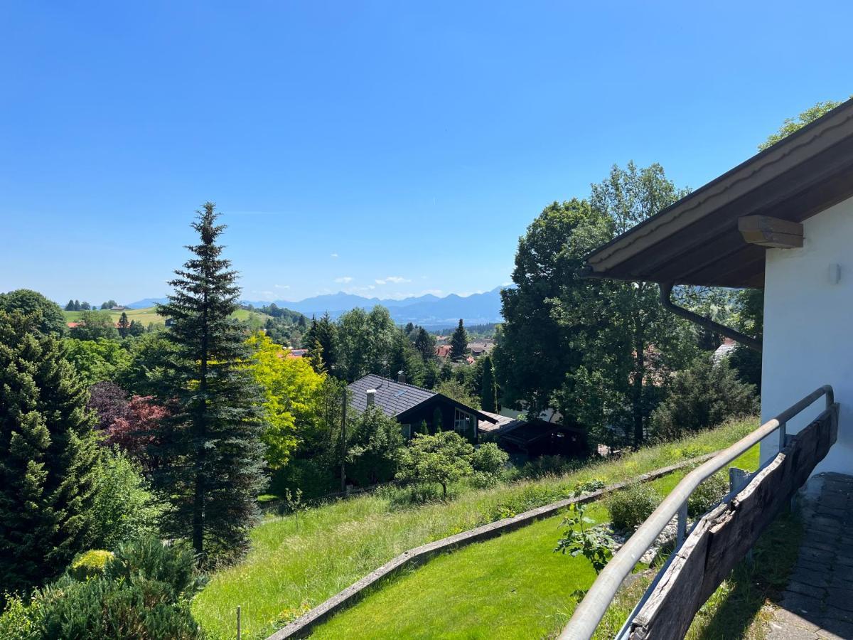 Schoener Ausblick Bad Kohlgrub Esterno foto